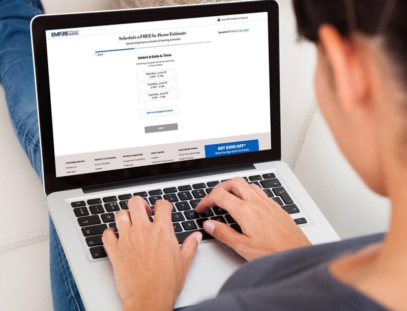 Schedule a Free In-Home Consult with a Flooring Expert